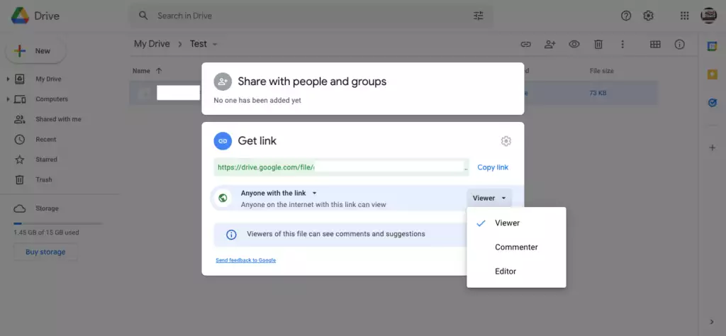 Cara berbagi file ukuran besar melalui Google Drive